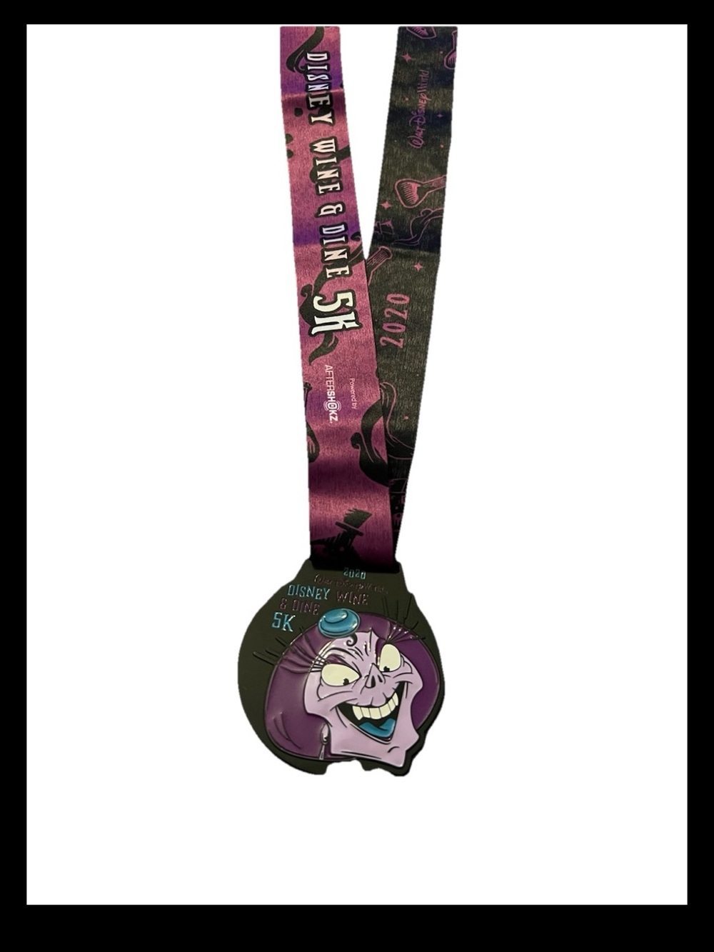 Disney Wine & Dine 5K 2020 Run Weekend Finishers Medal Walt Disney World Yzma